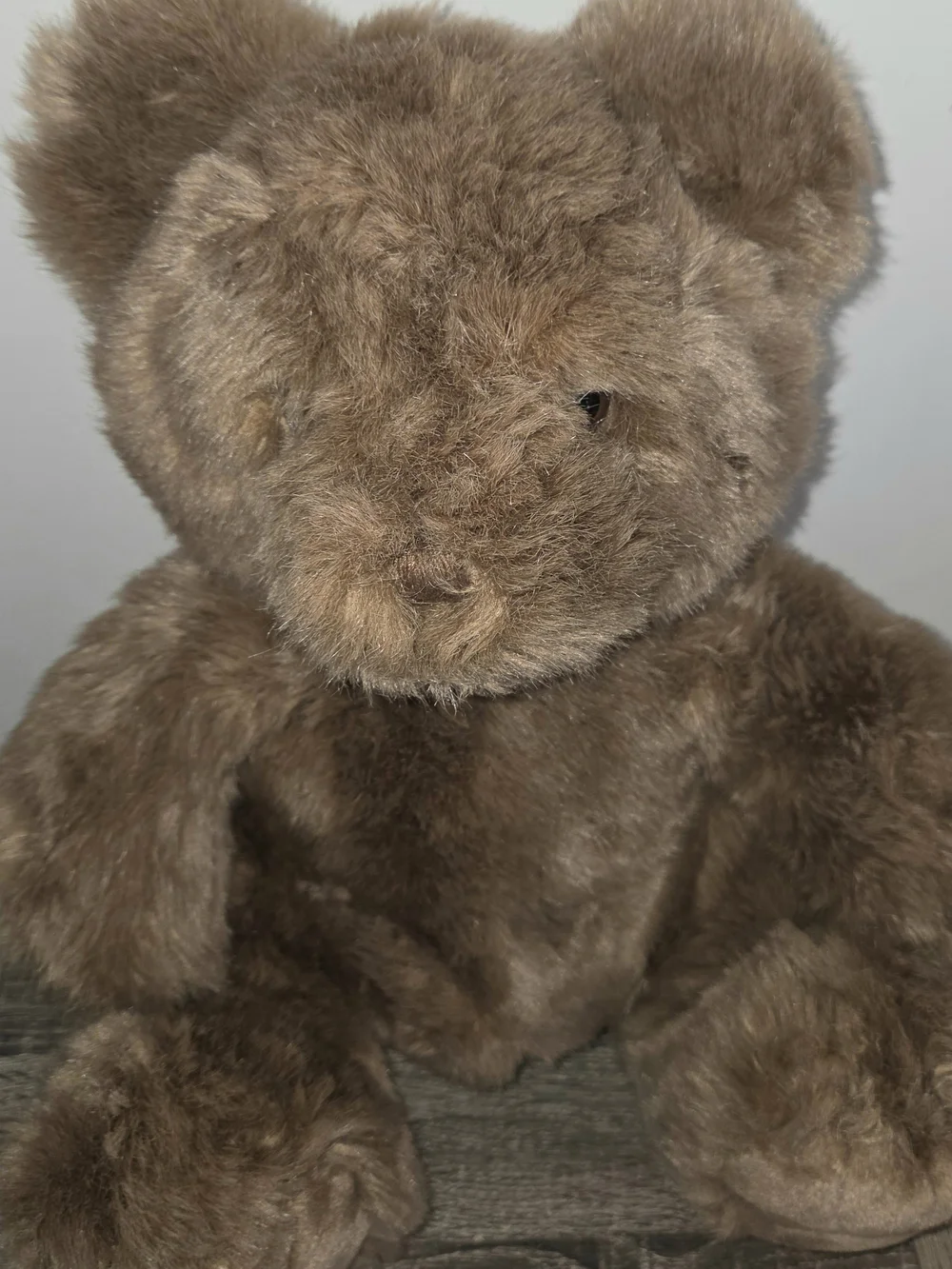 Vintage 1990 Unipak International Brown Bear Plush Stuffed Animal Toy 17